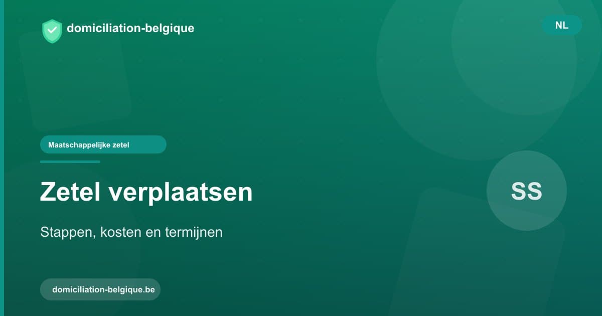 De maatschappelijke zetel van uw vennootschap verplaatsen: stappen, kosten en termijnen
