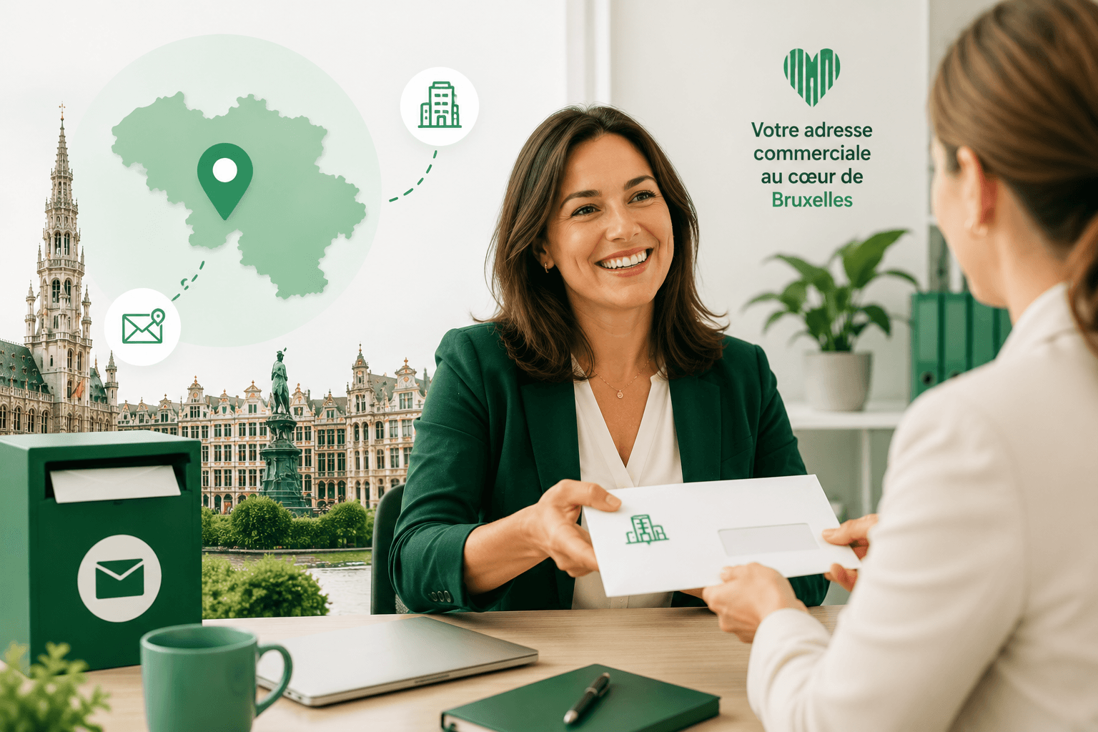 Adresse commerciale à Bruxelles