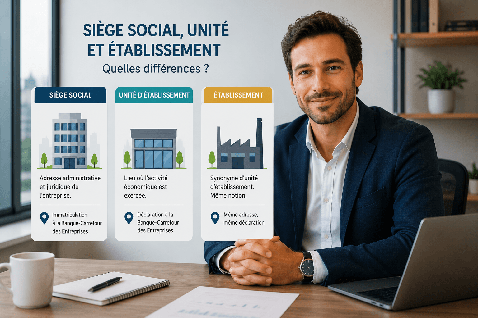 Registered office vs establishment unit: what's the difference in Belgium?