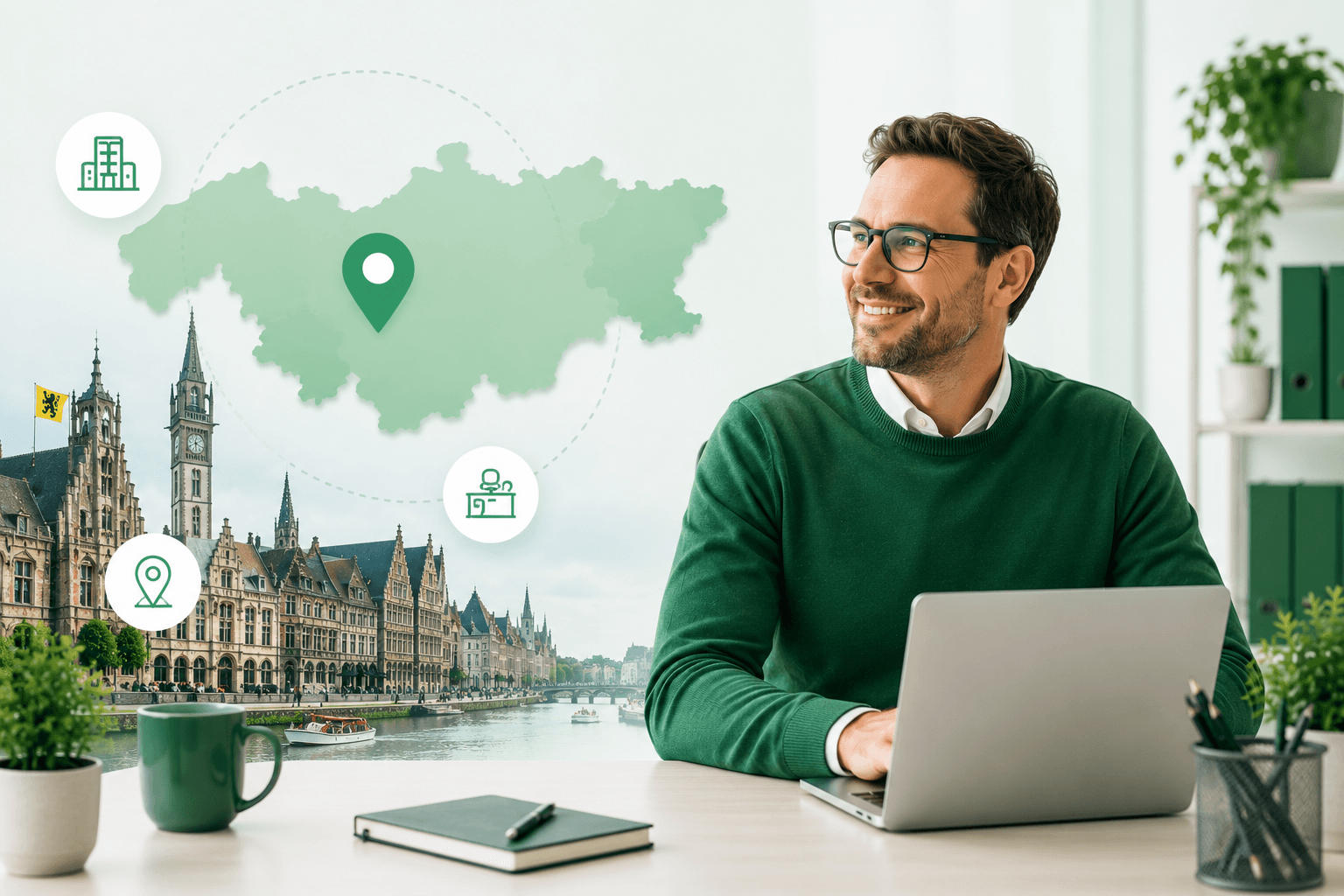 Domiciliation d'entreprise en Flandre